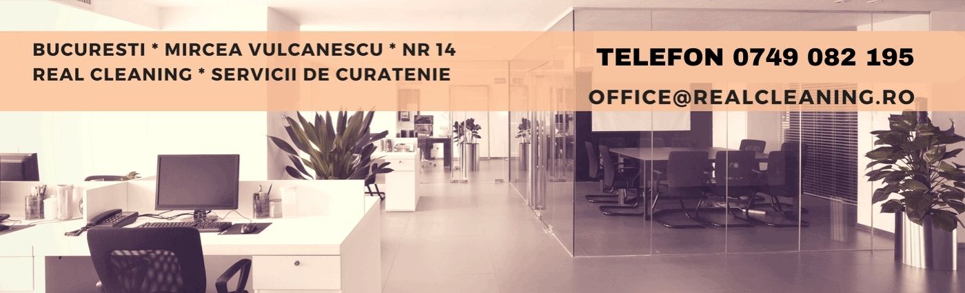 Contact firma de curatenie Bucuresti- Real Cleaning