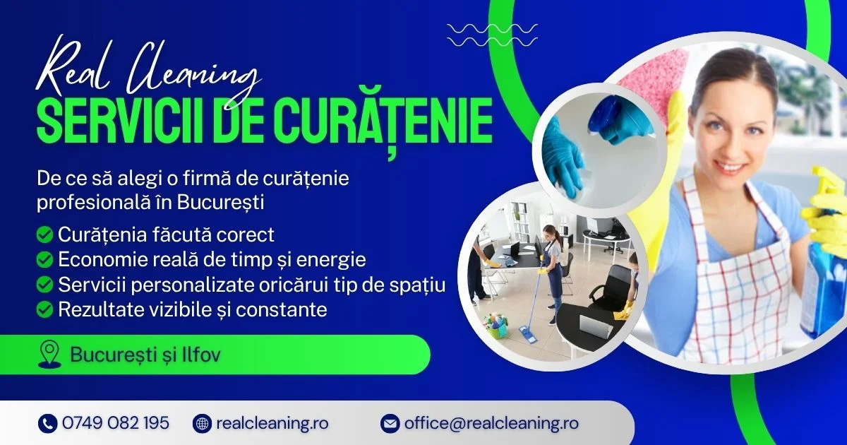 Curățenie profesională București – Real Cleaning Firma de curățenie profesională în București – Real Cleaning