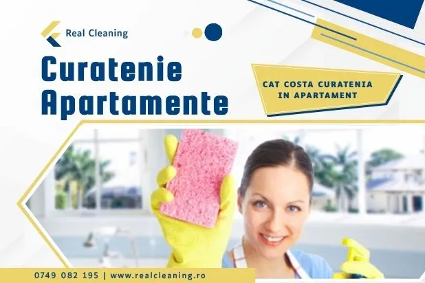 Cat costa curatenia unui apartament cu 3 camere in Bucuresti