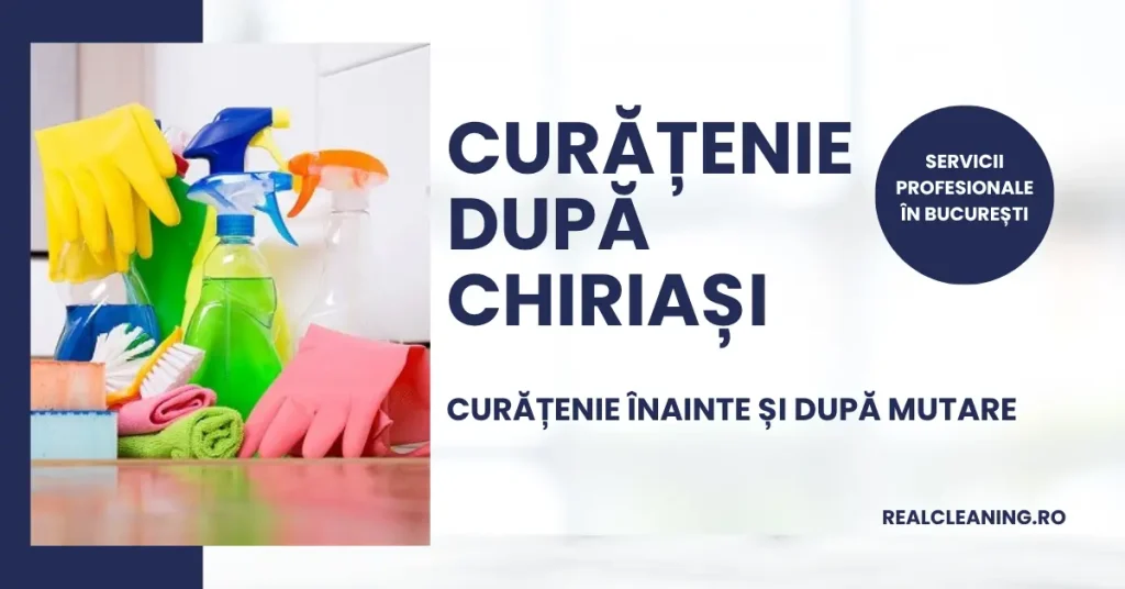 Curatenie dupa chiriasi in apartament, ghid complet pentru propietari sau chiriasi